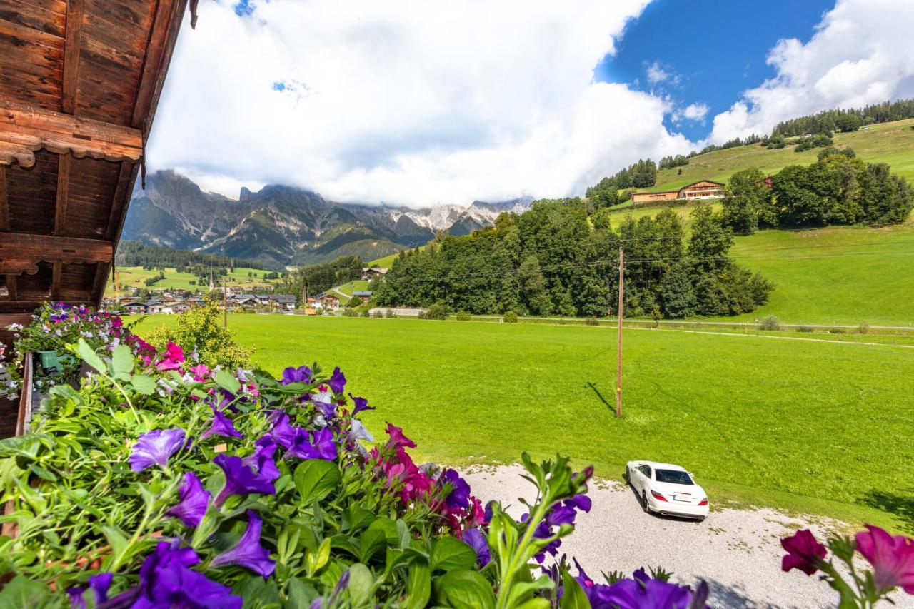 Biobauernhof Stegerbauer Apartment Maria Alm am Steinernen Meer Exterior foto
