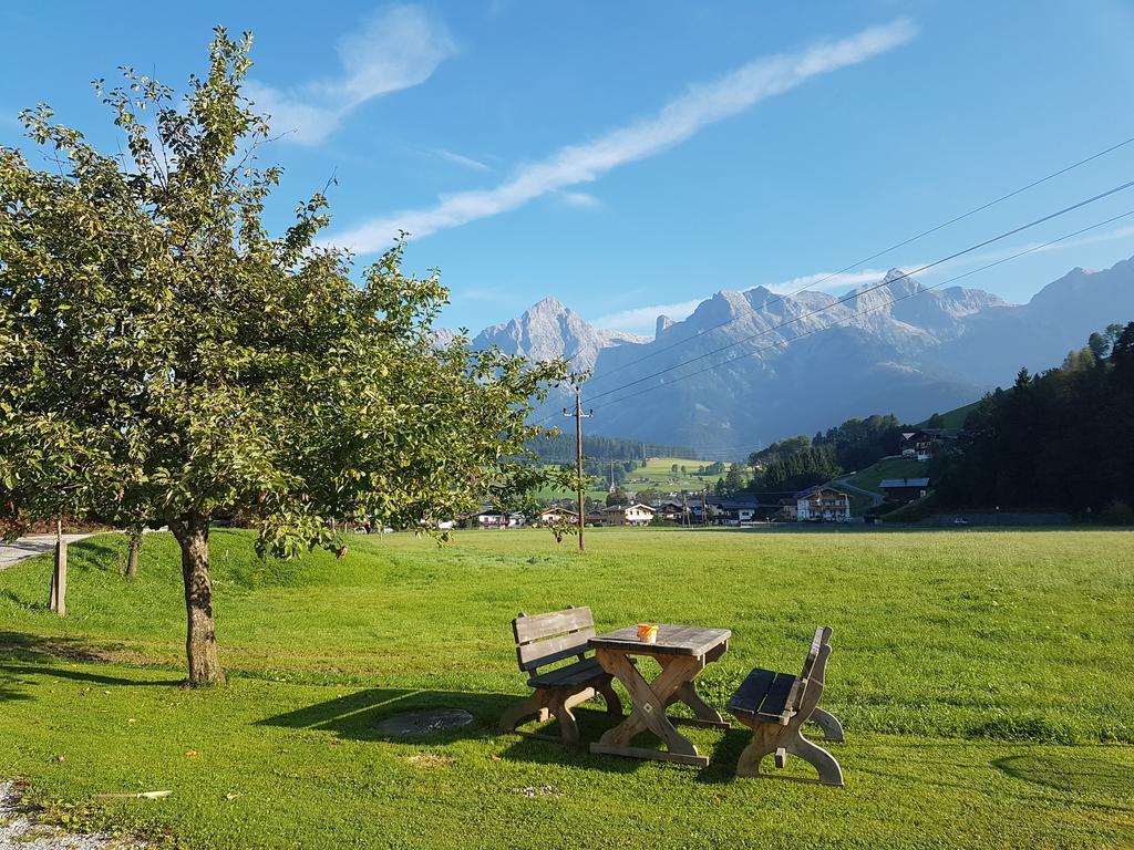 Biobauernhof Stegerbauer Apartment Maria Alm am Steinernen Meer Exterior foto