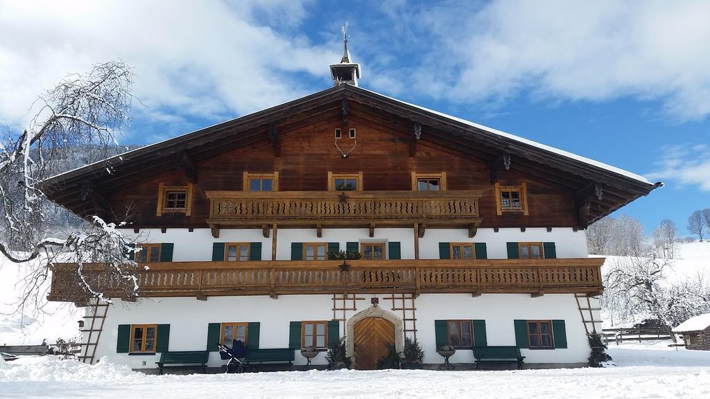 Biobauernhof Stegerbauer Apartment Maria Alm am Steinernen Meer Exterior foto