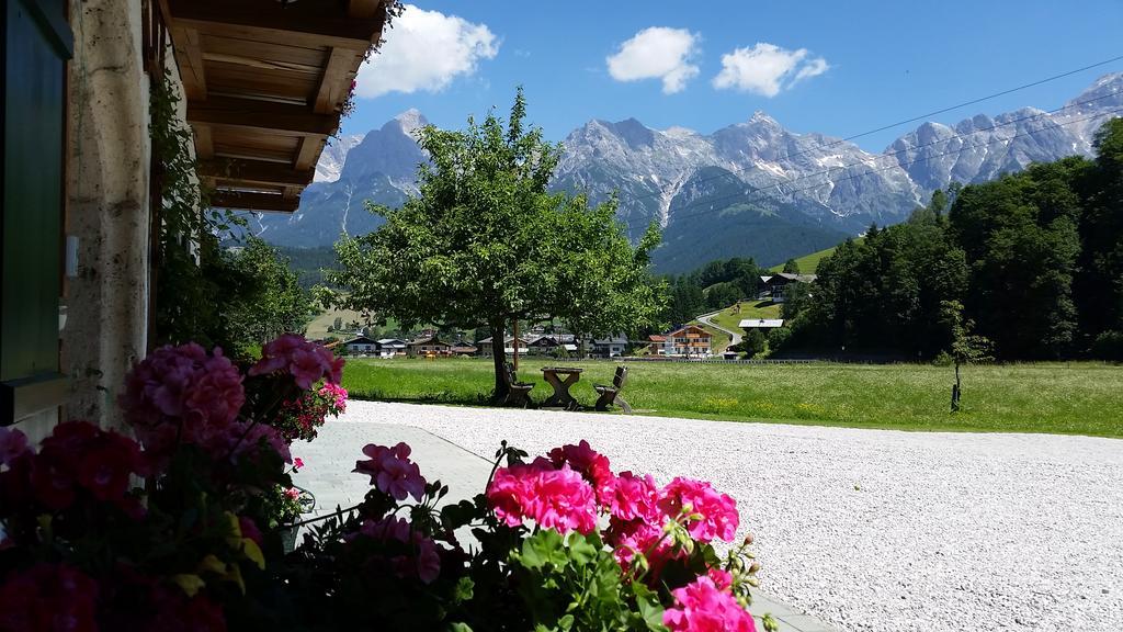 Biobauernhof Stegerbauer Apartment Maria Alm am Steinernen Meer Exterior foto